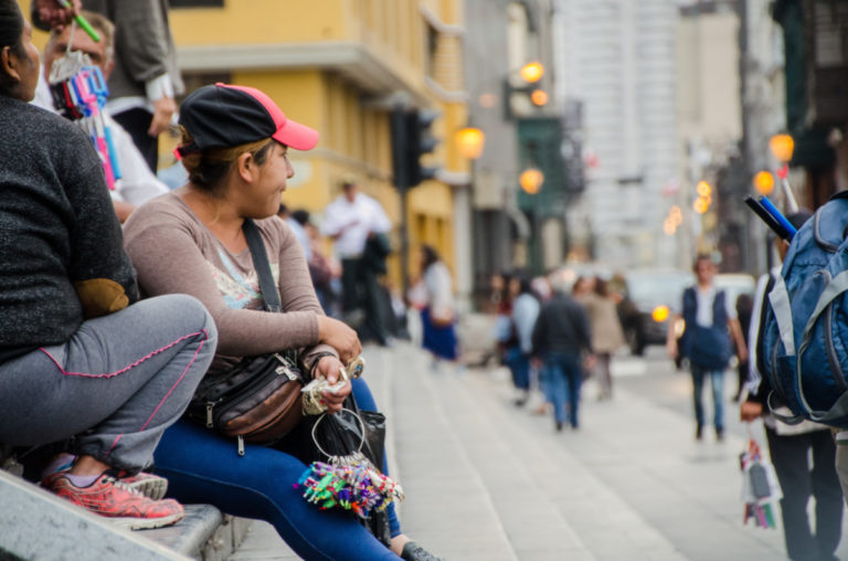 Peruvian Street Scene