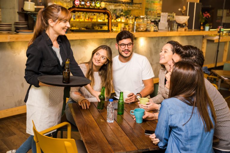 Talking To The Waitress