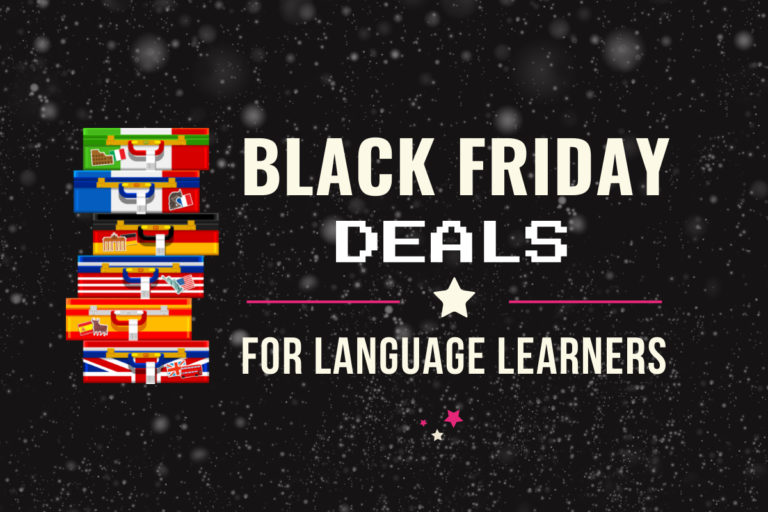 black friday language learning deals