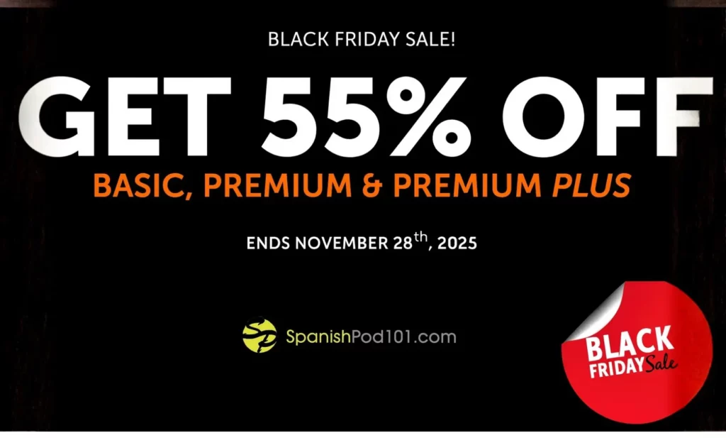 spanishpod 101 languagepod black friday discount