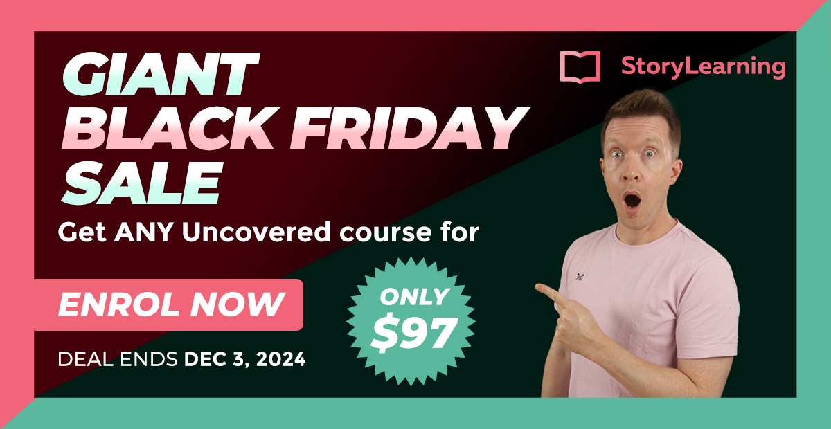 storylearning black friday discount deal