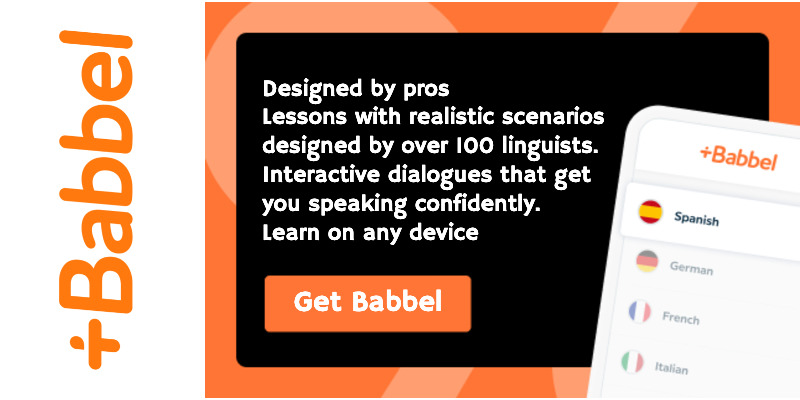 Babbel Language Learning App For Mobile