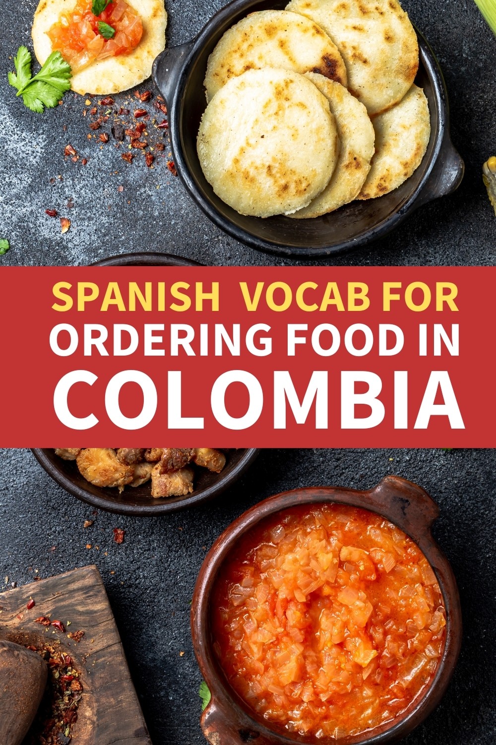 Ordering Food In Colombia Pinterest