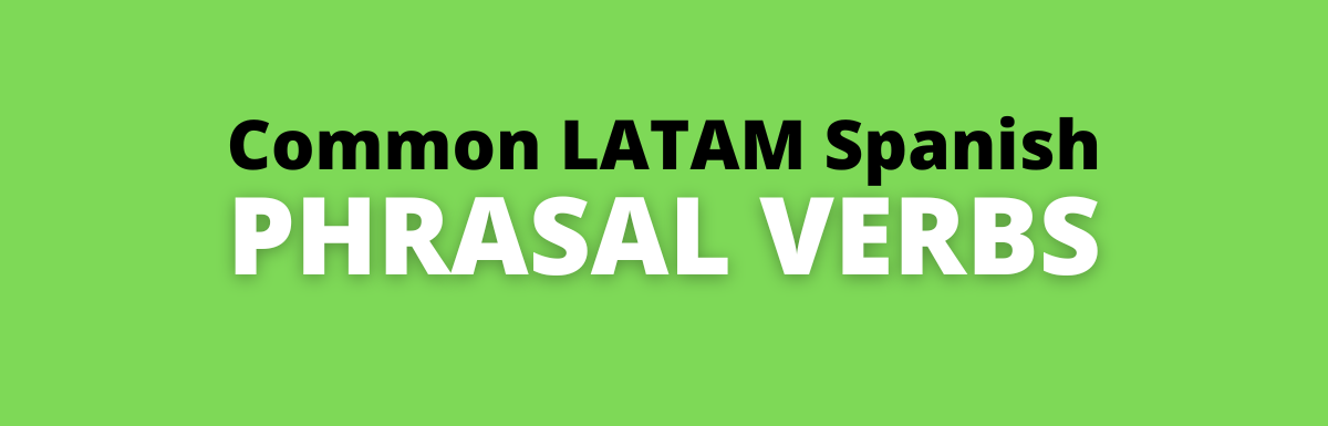 phrasal verbs list spanish english 2