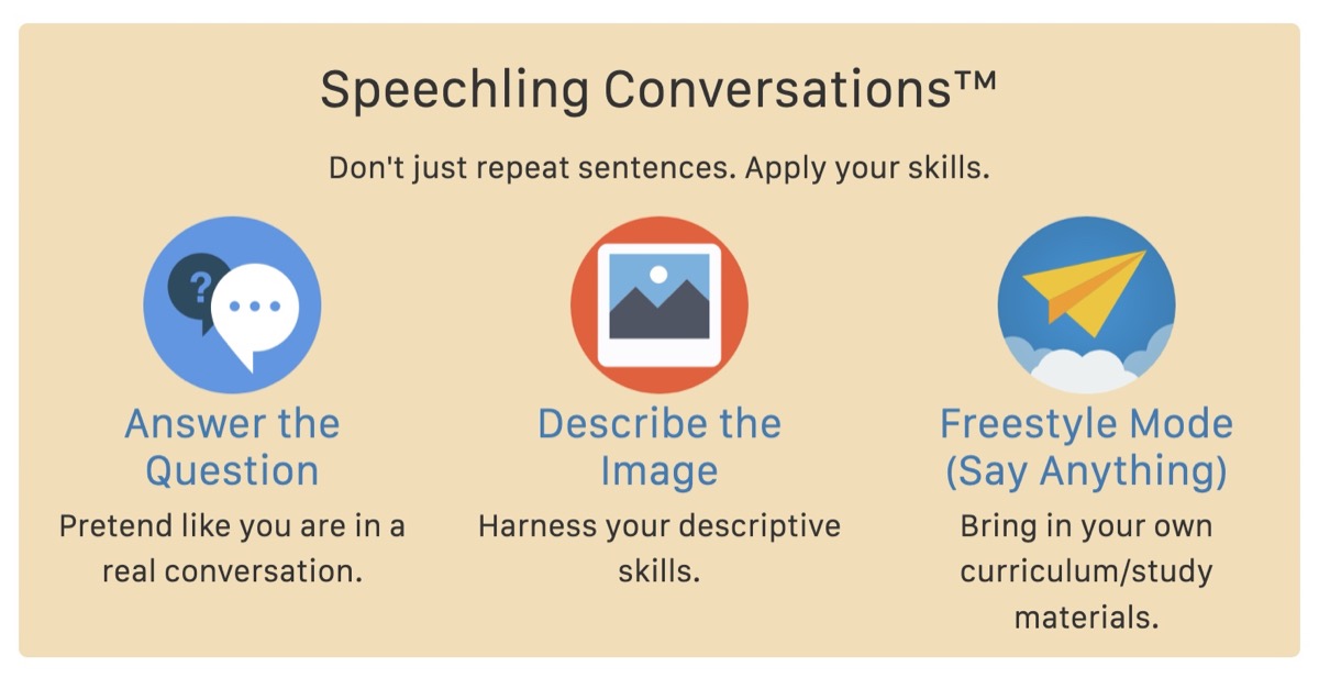 speechling conversations
