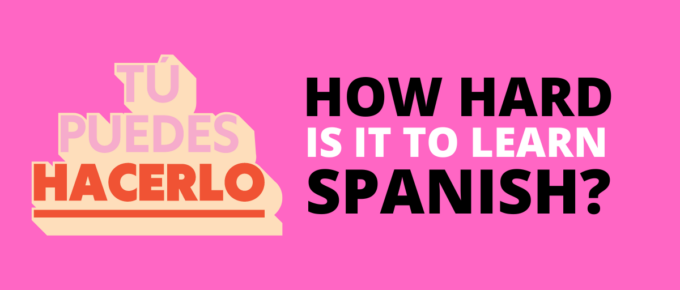 how hard to learn spanish language