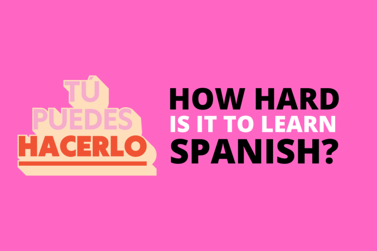 how hard to learn spanish language
