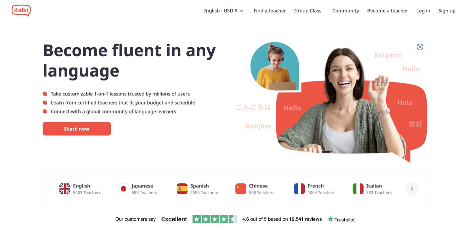 italki language tutoring platform